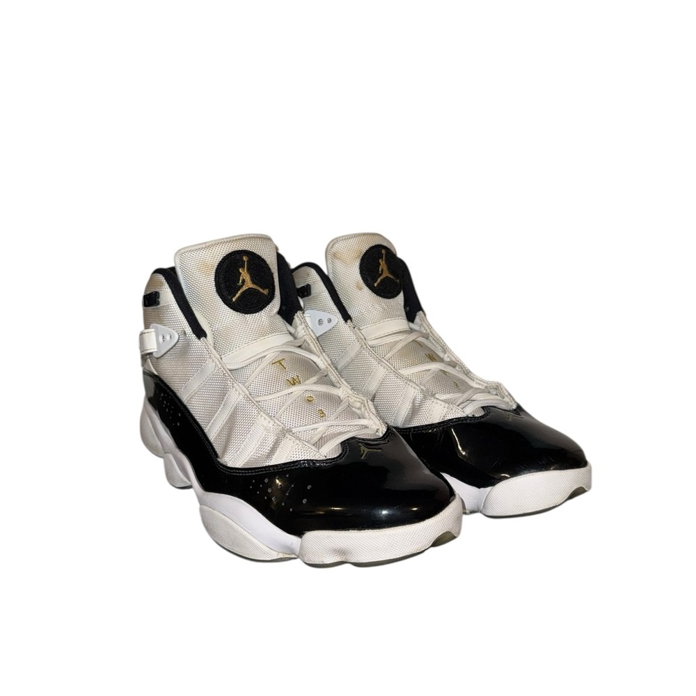 Air Jordan 6 Rings White/Black/Metallic Gold – Used – Men’s 12